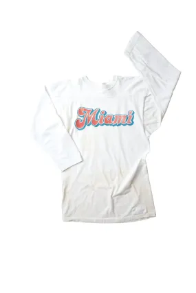 VINTAGE TEE | miami football tee