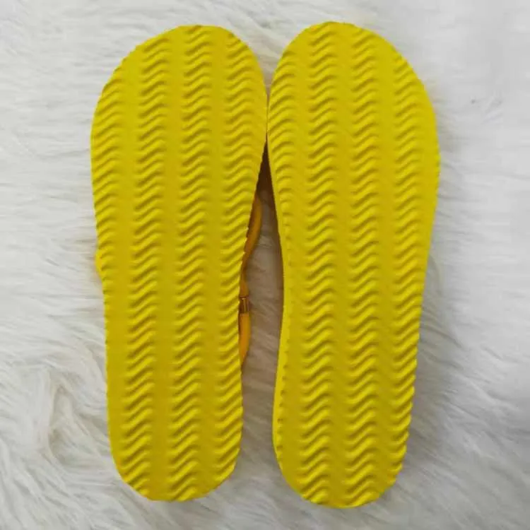 Wholesale women fashion new flat hemp rope beach shoes(SL8168)