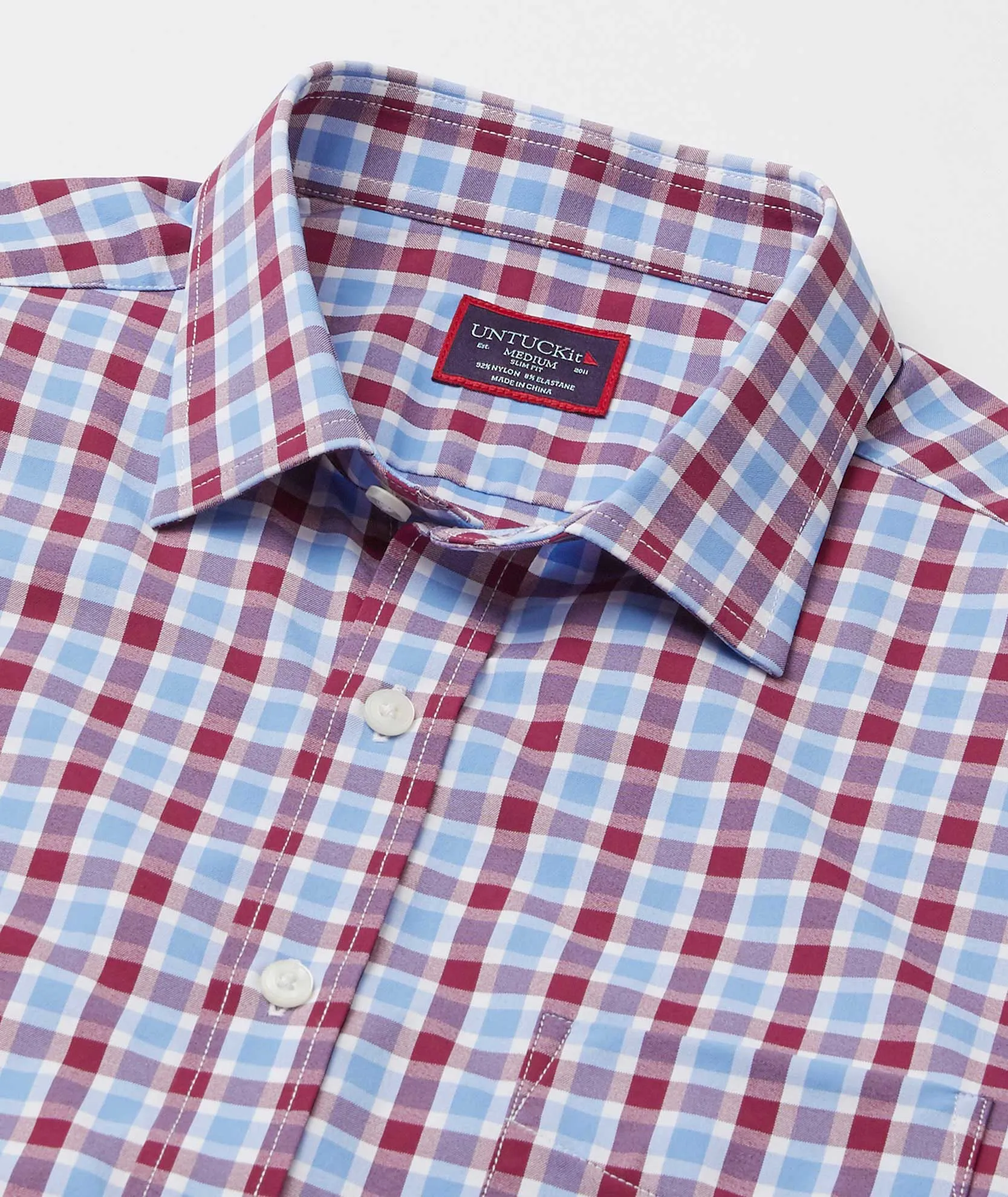 Wrinkle-Free Performance  Short-Sleeve Hopler Shirt - FINAL SALE